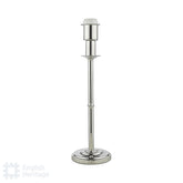English Heritage Marble Hill Table Lamp Polished Nickel
